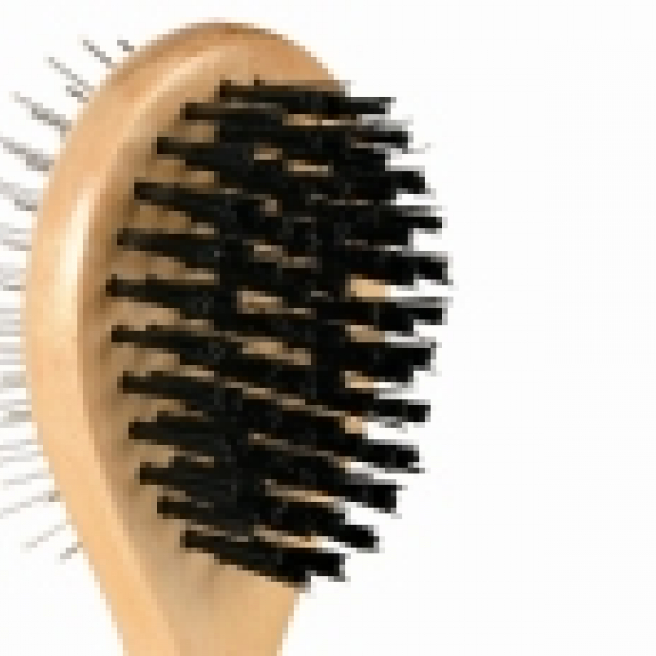17CM Double Sided Circular Brush Small