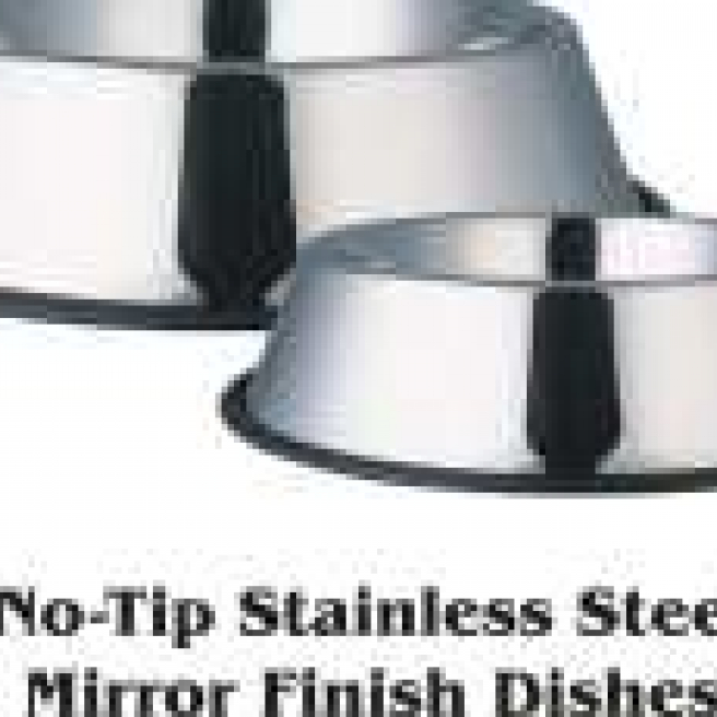 Stainless Steel Non Tip Bowl