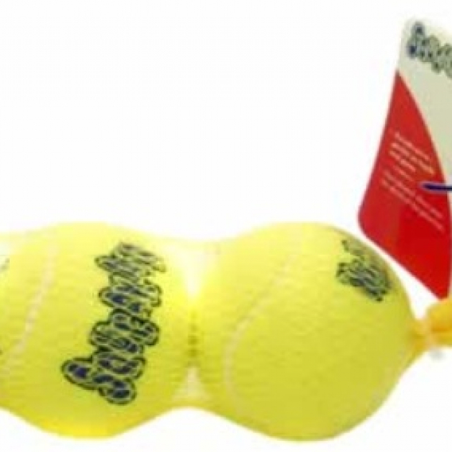 Kong Squeaker Airdog Tennis Balls 3pack