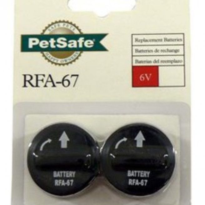 Petsafe Replacement Batteries Twin Pack RFA-67