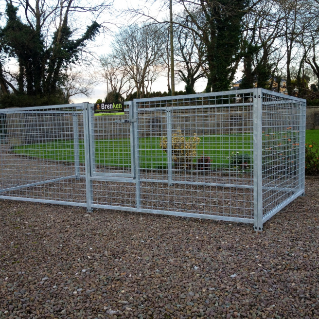 Small Dog Run Puppy Containment Mesh